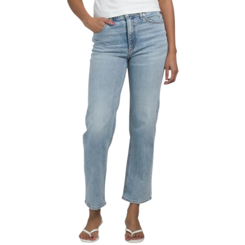 RAG & BONE Harlow Ankle Straight Jeans